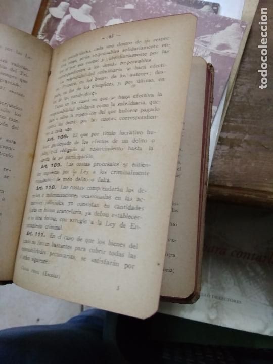 Libros de segunda mano: C&oacute;digo penal. 1944. Rei-546 - Foto 3