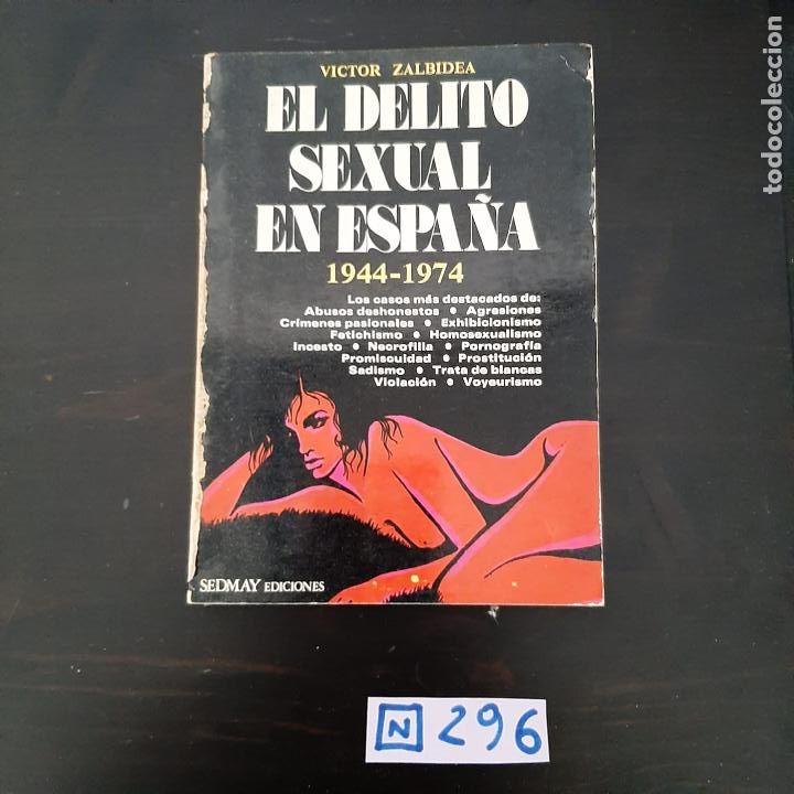 Libros de segunda mano: El delito sexual en espa&ntilde;a - Foto 1