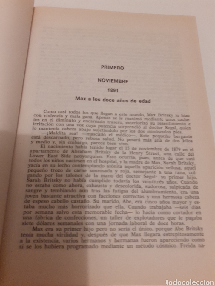 Libros de segunda mano: Max, por Howard Fast, 1983 - Foto 3
