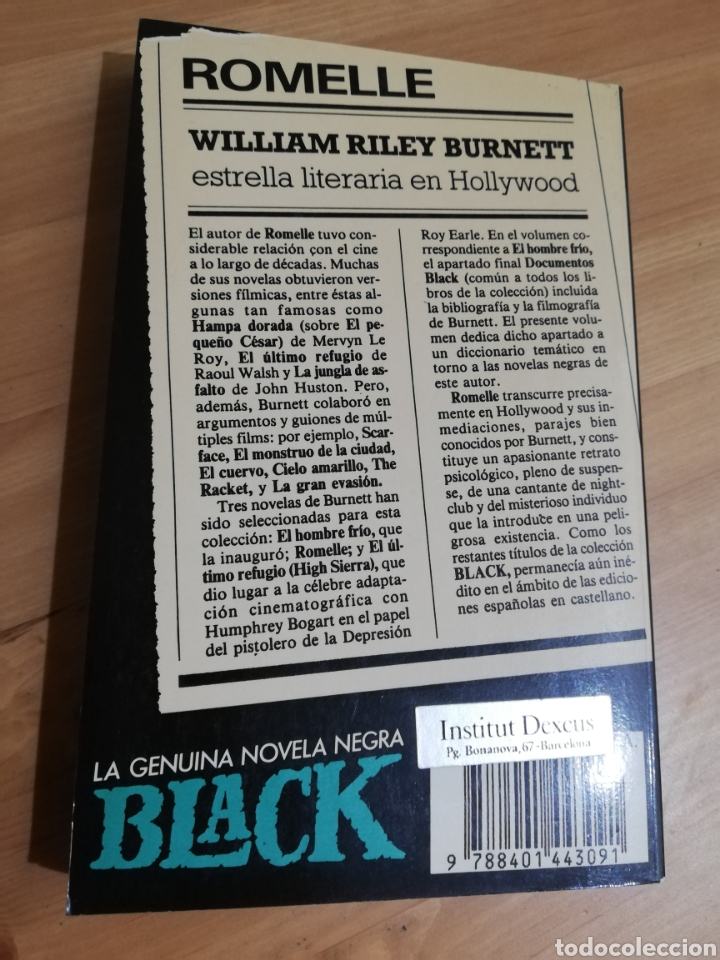 Libros de segunda mano: ROMELLE (WILLIAM RILEY BURNETT) - Foto 3