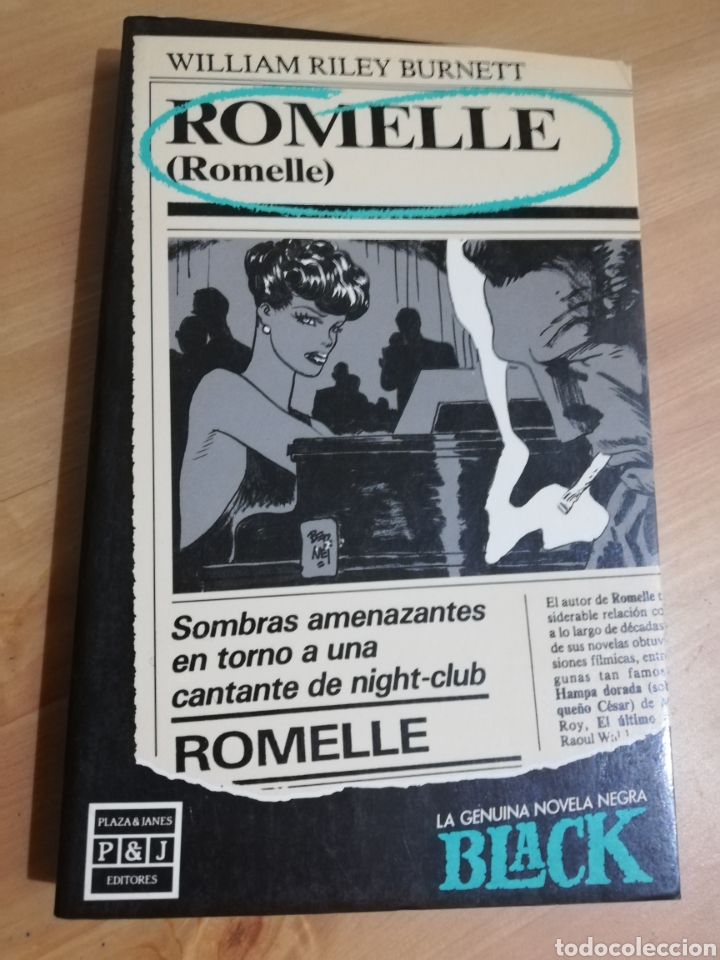 Libros de segunda mano: ROMELLE (WILLIAM RILEY BURNETT) - Foto 1