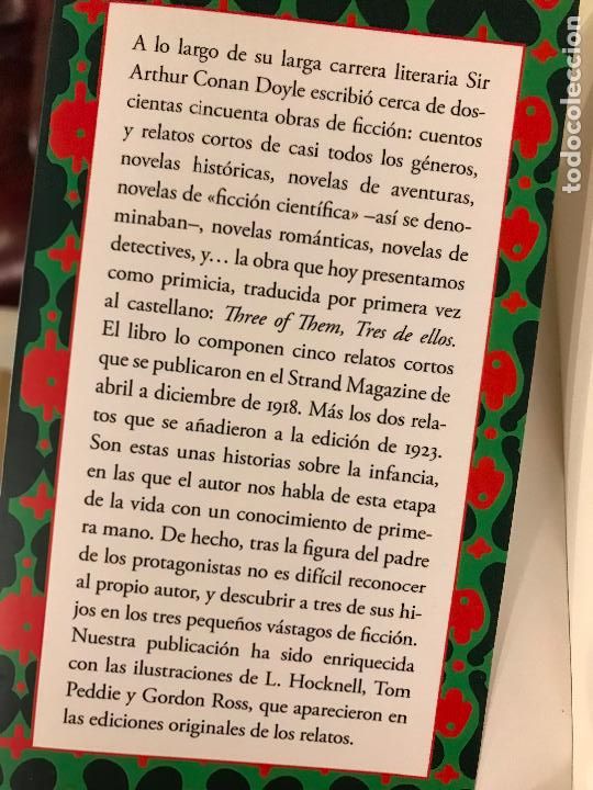Libros de segunda mano: Tres de ellos. Arthur Conan Doyle - Foto 2
