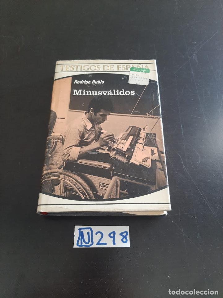 Libros de segunda mano: MINUSVALIDOS - Foto 1