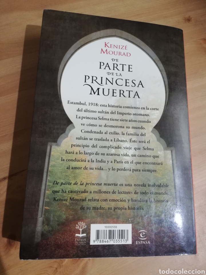Libros de segunda mano: DE PARTE DE LA PRINCESA MUERTA (KENIZ&Eacute; MOURAD) - Foto 3