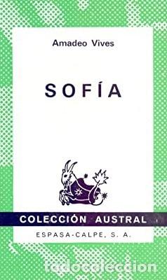 Libros de segunda mano: SOFIA. VIVES, AMADEO. LAUS-129 - Foto 1