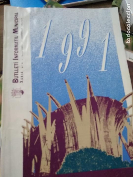 Livres d'occasion: Butllet&iacute; informatiu municipal 1991 X&agrave;bia n&ordm; 9. BA-780