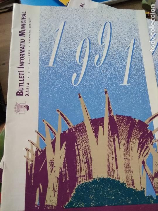 Livres d'occasion: Butllet&iacute; informatiu municipal 1991 X&agrave;bia n&ordm; 9. BA-781