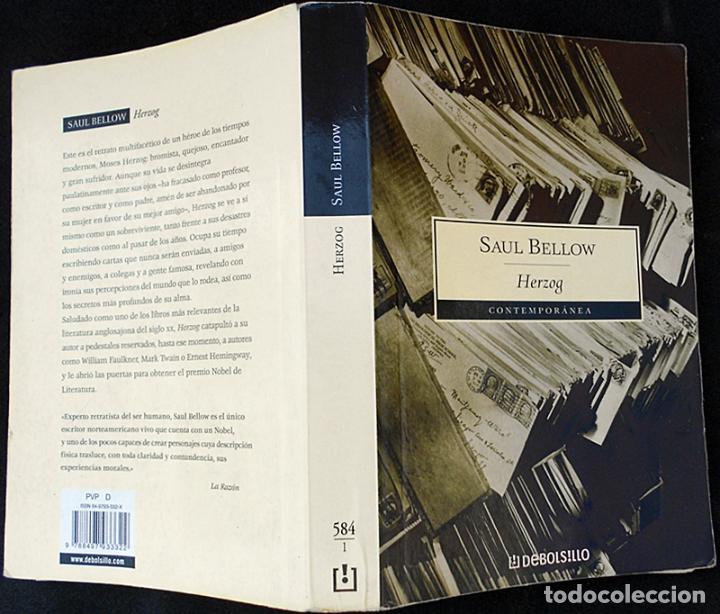 Libros de segunda mano: Herzog - Saul Bellow - Debolsillo (2004) - Foto 3