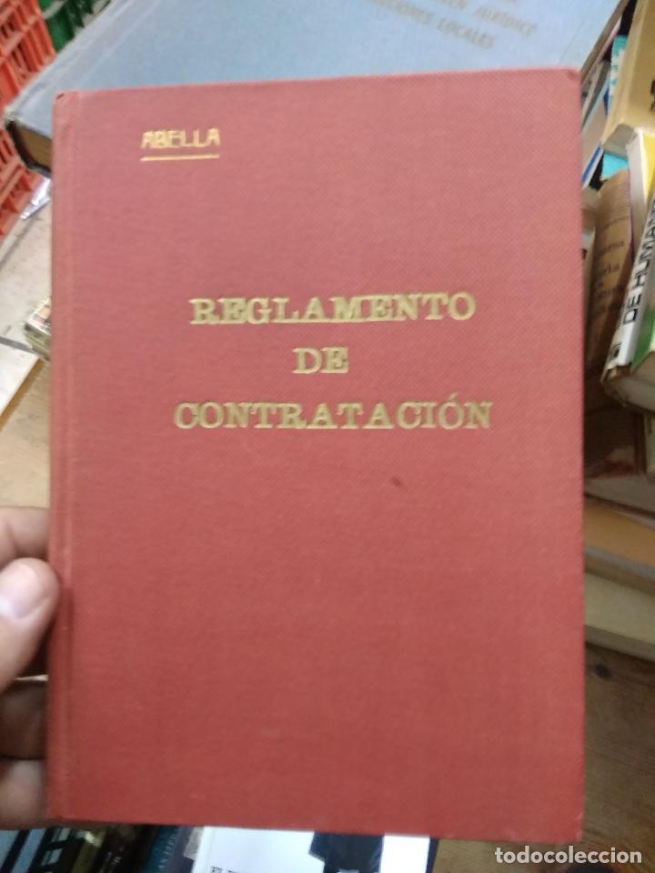 Libri di seconda mano: Reglamento de contrataci&oacute;n, 1953. L.809-2305