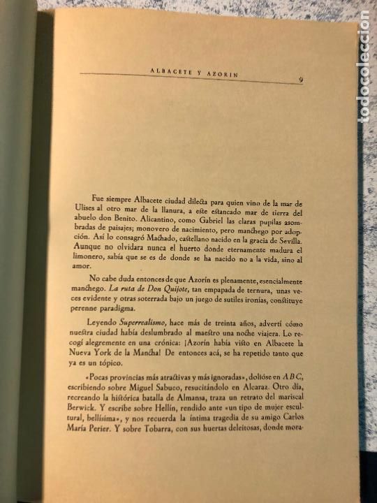 Libros de segunda mano: Albacete,siempre 1970 Azorin - Foto 6