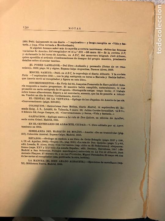 Libros de segunda mano: Albacete,siempre 1970 Azorin - Foto 9