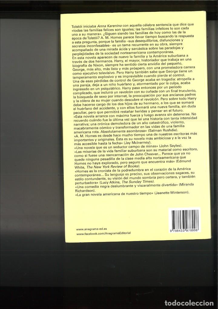 Libros de segunda mano: OJAL&Aacute; NOS PERDONEN. A.M. Homes - Foto 2