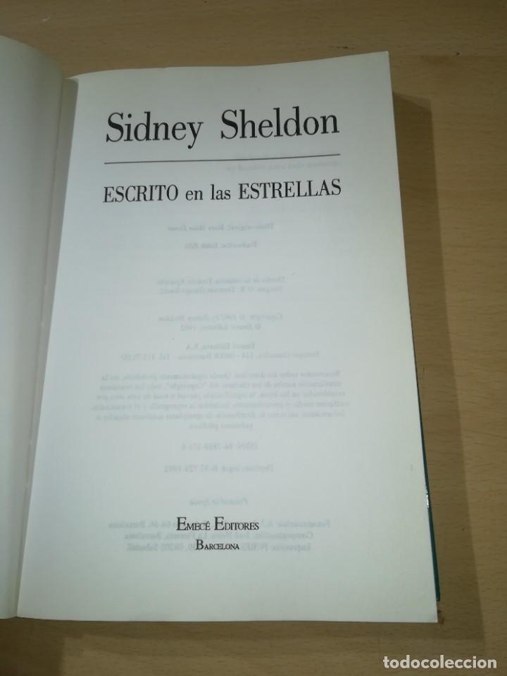 Libros de segunda mano: ESCRITO EN LAS ESTRELLAS / SIDNEY SHELDON / EMECE / ALL75 - Foto 5