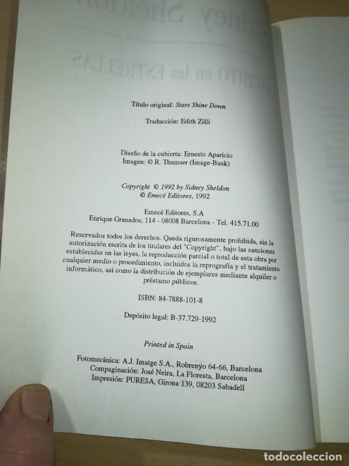 Libros de segunda mano: ESCRITO EN LAS ESTRELLAS / SIDNEY SHELDON / EMECE / ALL75 - Foto 6