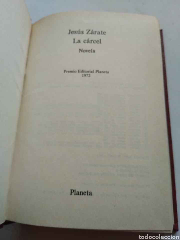 Libros de segunda mano: LA C&Aacute;RCEL/JES&Uacute;S Z&Aacute;RATE - Foto 2