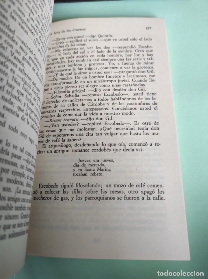 Libros de segunda mano: LA FERIA DE LOS DISCRETOS - P&iacute;o Baroja - Foto 3