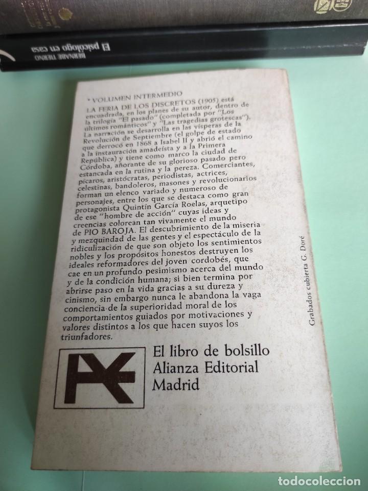 Libros de segunda mano: LA FERIA DE LOS DISCRETOS - P&iacute;o Baroja - Foto 4
