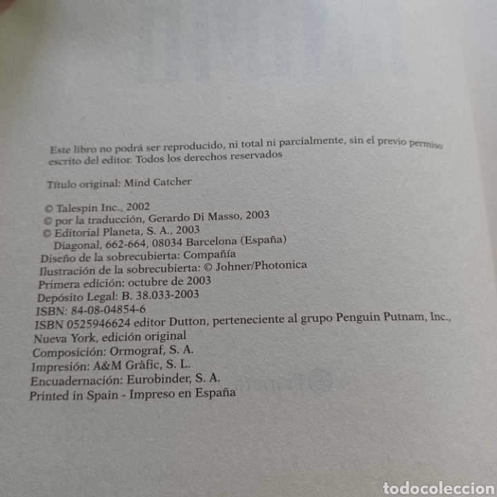 Libros de segunda mano: ANIMA - JOHN DARTON 2003 PLANETA INTERNACIONAL - Foto 4