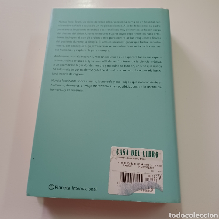 Libros de segunda mano: ANIMA - JOHN DARTON 2003 PLANETA INTERNACIONAL - Foto 8