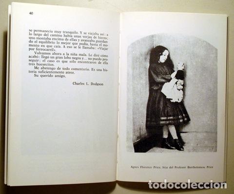 Libros de segunda mano: CARROLL, Lewis - NIÑAS - Barcelona 1980 - Fotografías - Foto 3 - 294383008