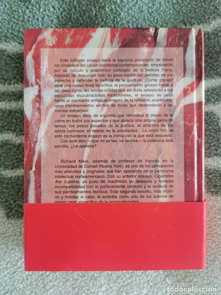 Libros de segunda mano: LIBRO 2762 - &iexcl;COMA GRASAS! - RICHARD KLEIN - Foto 2