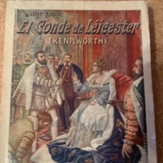 Libros de segunda mano: EL CONDE DE LÉICESTER, DE WALTER SCOTT (BOLS, 13). Lote 294453678