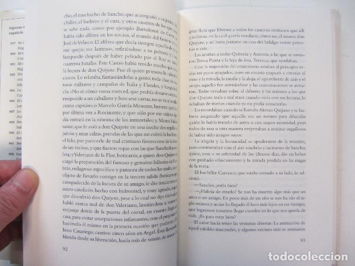 Libros de segunda mano: Al morir Don Quijote. Andrés Trapiello. Ed. Destino 2004. Tapa dura y sobrecubierta. 411 págs. - Foto 6 - 294899573