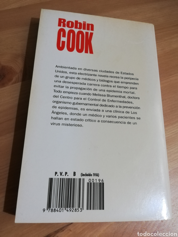 Libros de segunda mano: EPIDEMIA (ROBIN COOK) - Foto 3