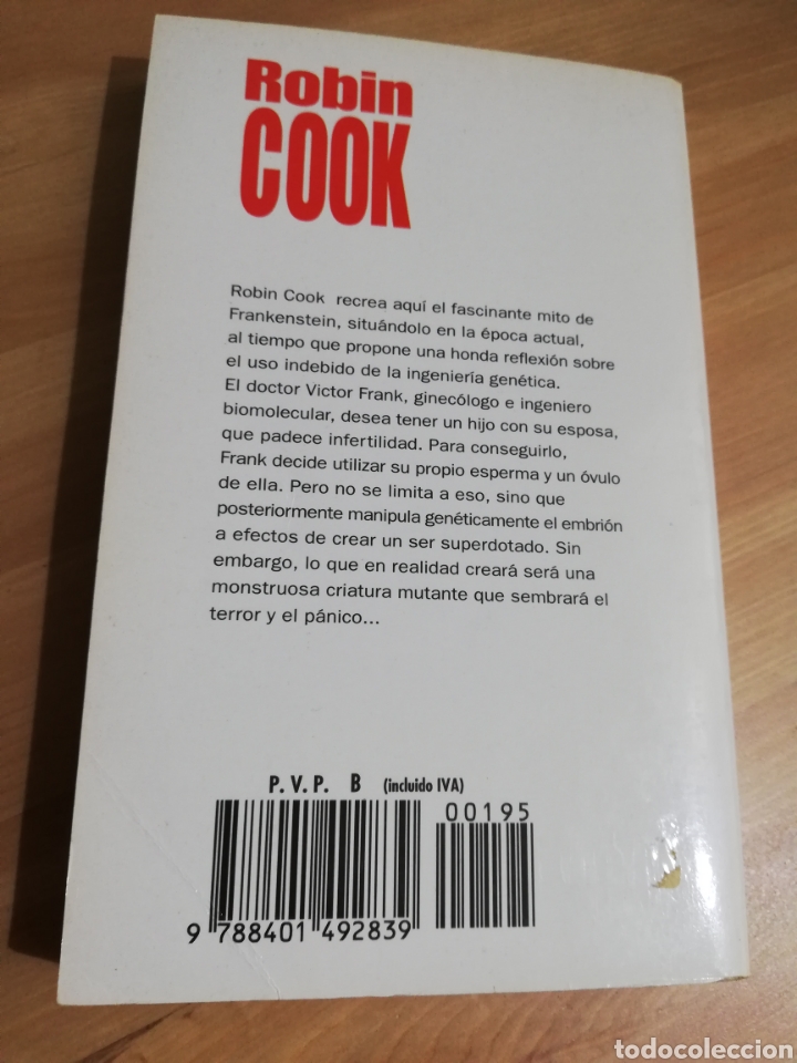 Libros de segunda mano: MUTACI&Oacute;N (ROBIN COOK) - Foto 3