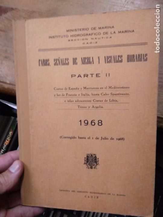 Gebrauchte B&uuml;cher: Faros, se&ntilde;ales de niebla y visuales horarias parte II 1968. L.8136-1133