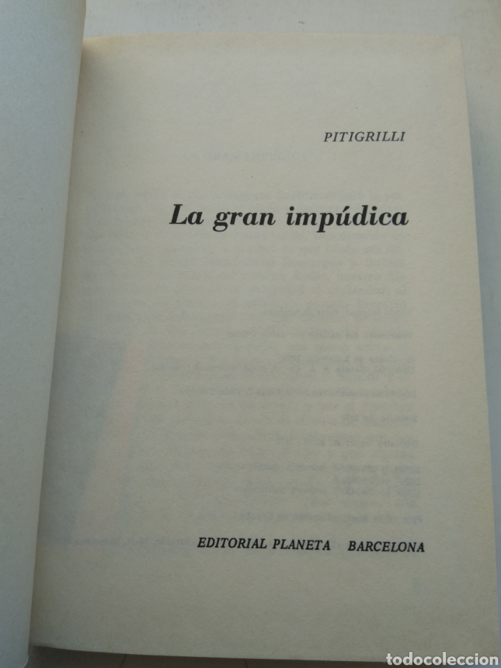 Libros de segunda mano: LA GRAN IMP&Uacute;DICA/PITIGRILLI - Foto 2