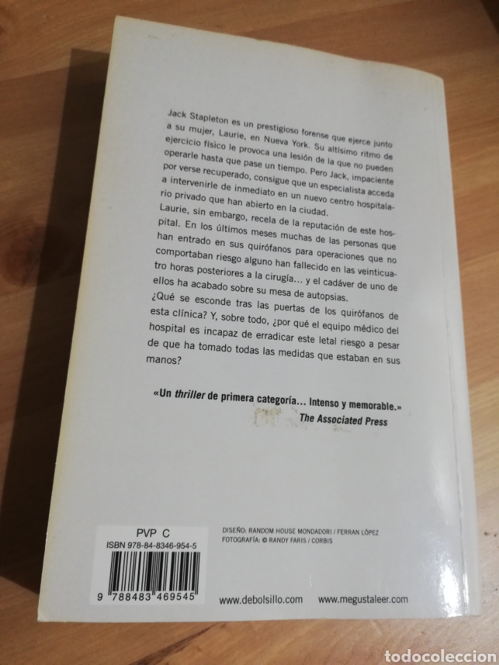 Libros de segunda mano: ESTADO CR&Iacute;TICO (ROBIN COOK) - Foto 3