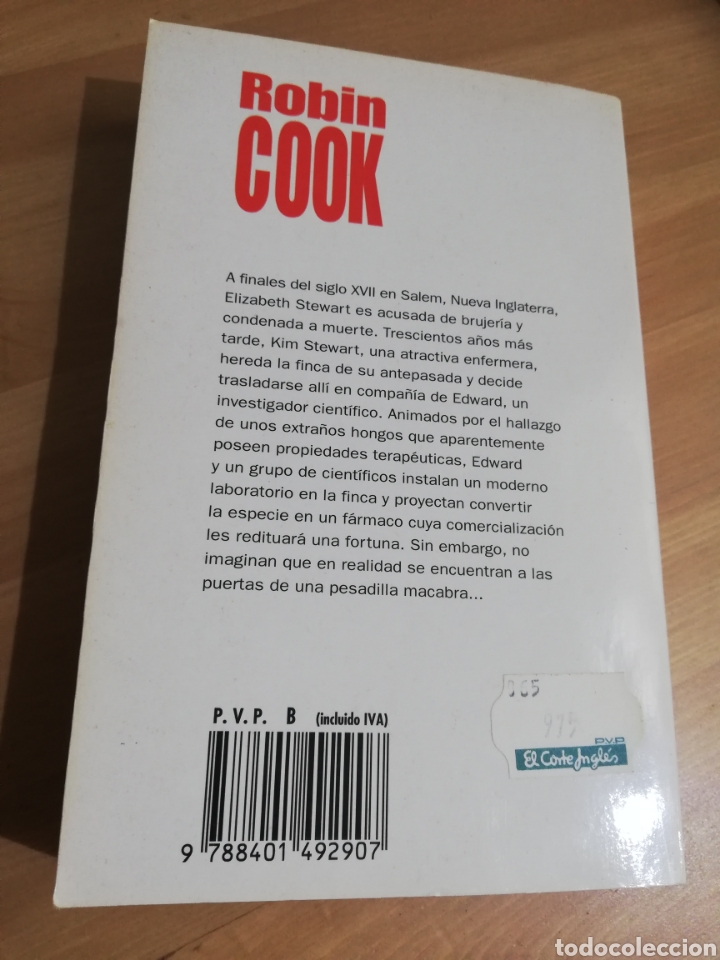 Libros de segunda mano: LOS ARCHIVOS DE SALEM (ROBIN COOK) - Foto 3