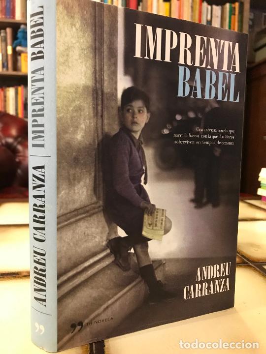 Libros de segunda mano: Imprenta Babel. Andreu Carranza - Foto 1