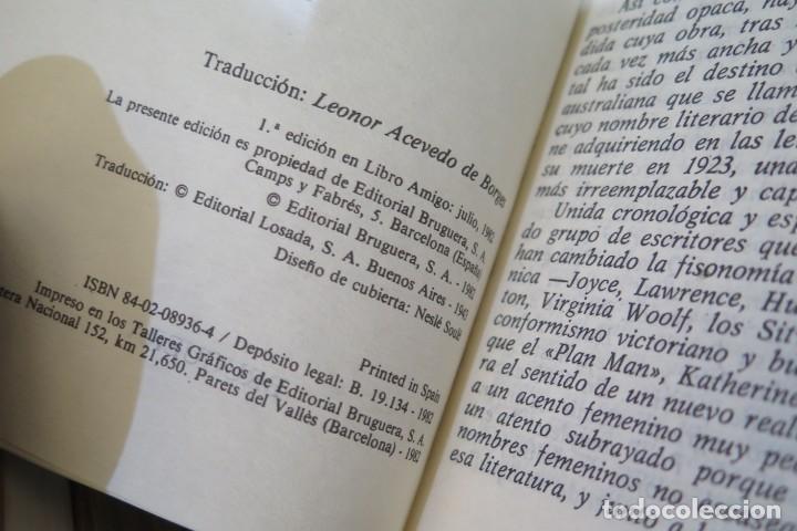 Libros de segunda mano: 1982.- En la bah&iacute;a. Katherine Mansfield - Foto 3