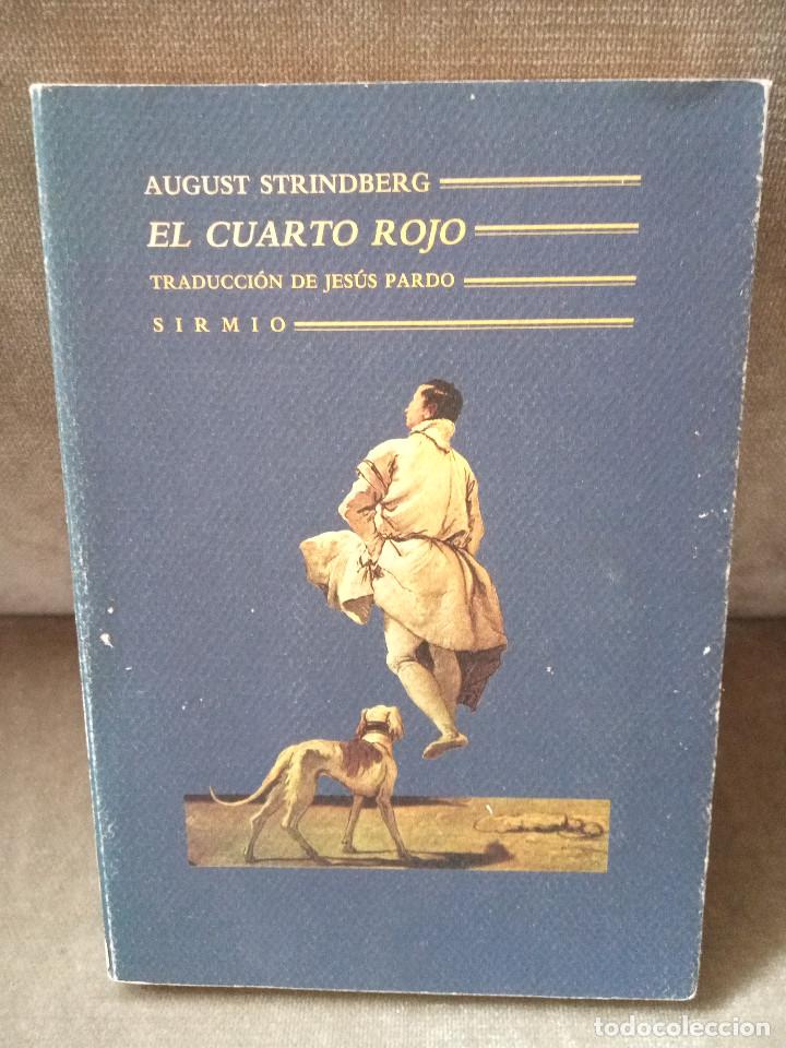 Libros de segunda mano: AUGUST STRINDBERG - EL CUARTO ROJO - SIRMIO, 1991 - - Foto 1