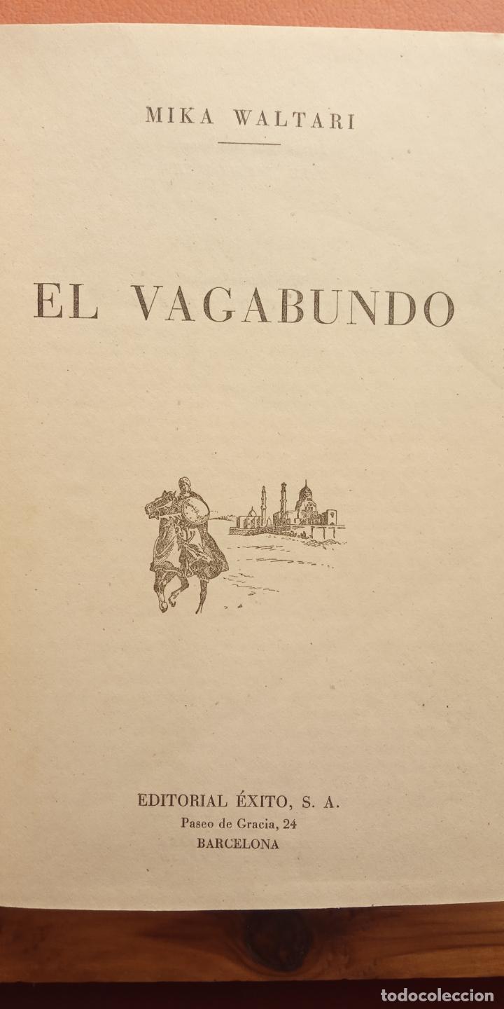 Libros de segunda mano: EL VAGABUNDO. MIKA WALTARI. EDICIONES EXITO - Foto 1