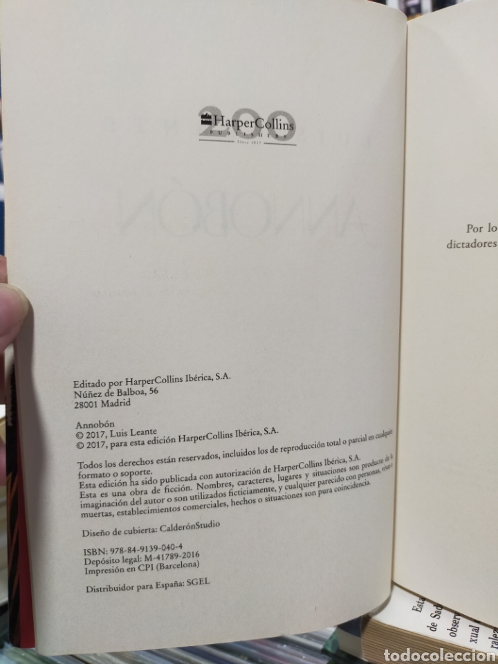 Libros de segunda mano: ANNOB&Oacute;N - LUIS LEANTE - Foto 8