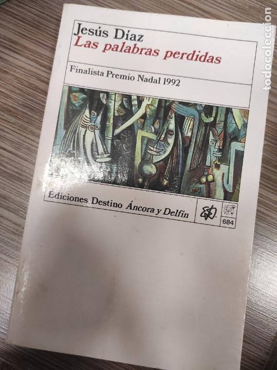 Libros de segunda mano: Jes&uacute;s D&iacute;az - Las palabras perdidas - Foto 1