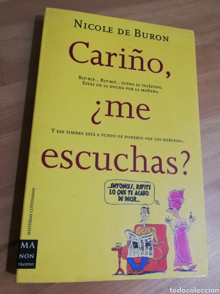 Libros de segunda mano: CARI&Ntilde;O, &iquest;ME ESCUCHAS? (NICOLE DE BURON)