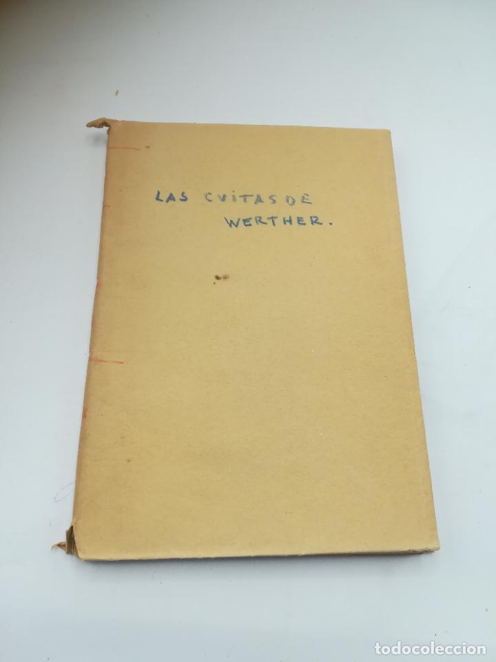 Gebrauchte B&uuml;cher: LAS CINTAS DE WERTHER. FALTA PORTADA. 170 P&Aacute;GINAS. R&Uacute;STICA