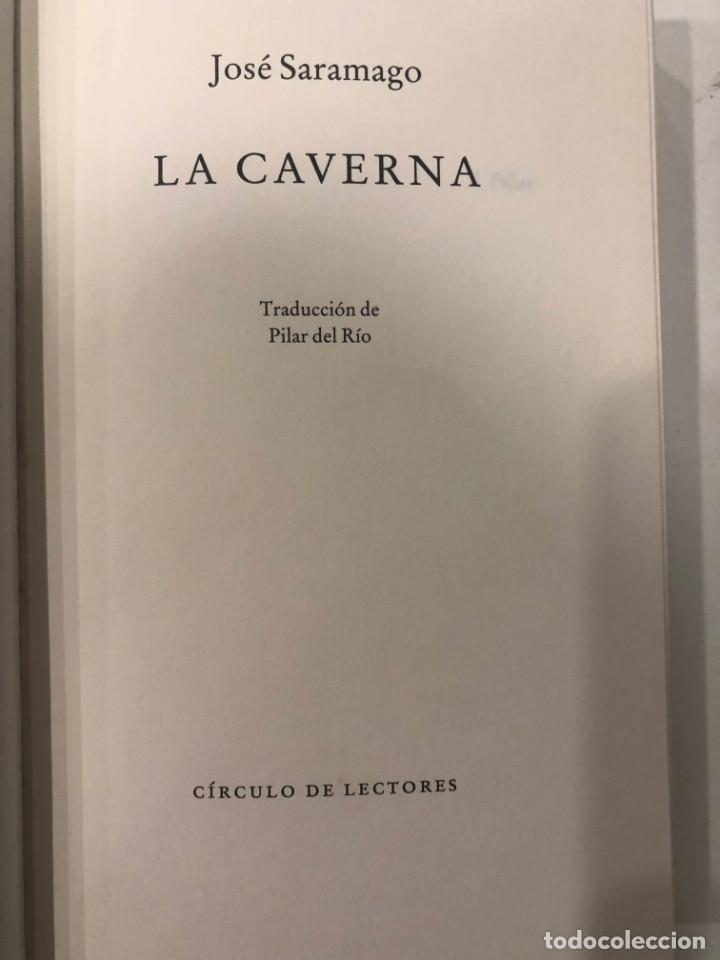 Libros de segunda mano: LA CAVERNA. JOSE SARAMAGO. CIRCULO DE LECTORES. 2000 - Foto 5