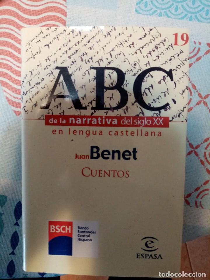 Libros de segunda mano: Cuentos de Juan Benet Ed. ABC - Foto 1