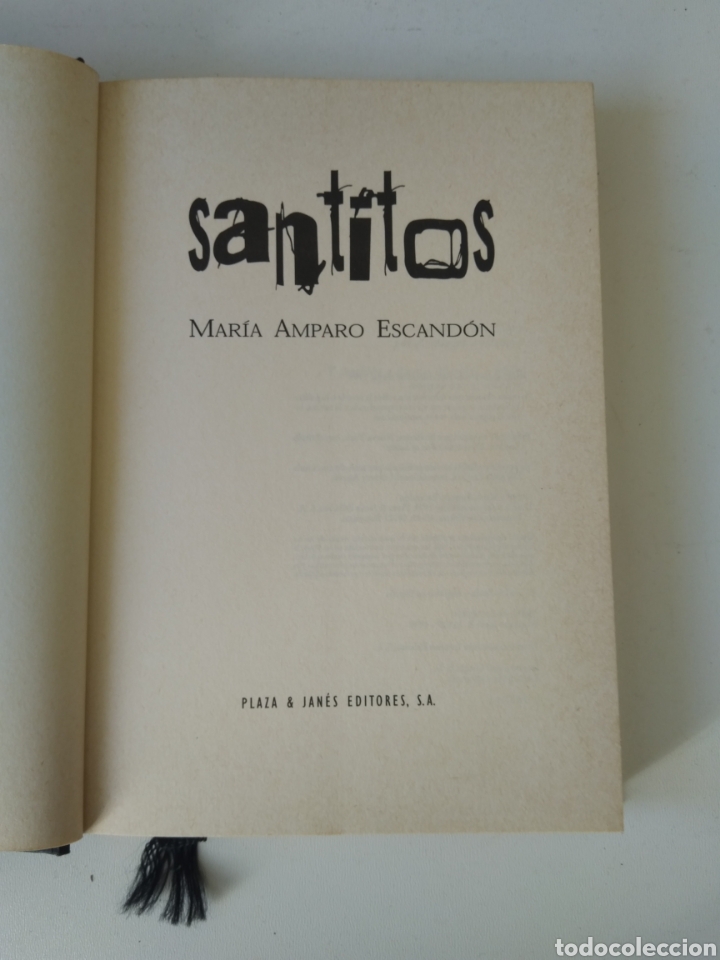 Libros de segunda mano: SANTITOS/MARIA AMPARO ESCAND&Oacute;N - Foto 3