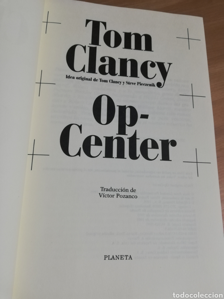 Libros de segunda mano: OP-CENTER (TOM CLANCY) - Foto 2