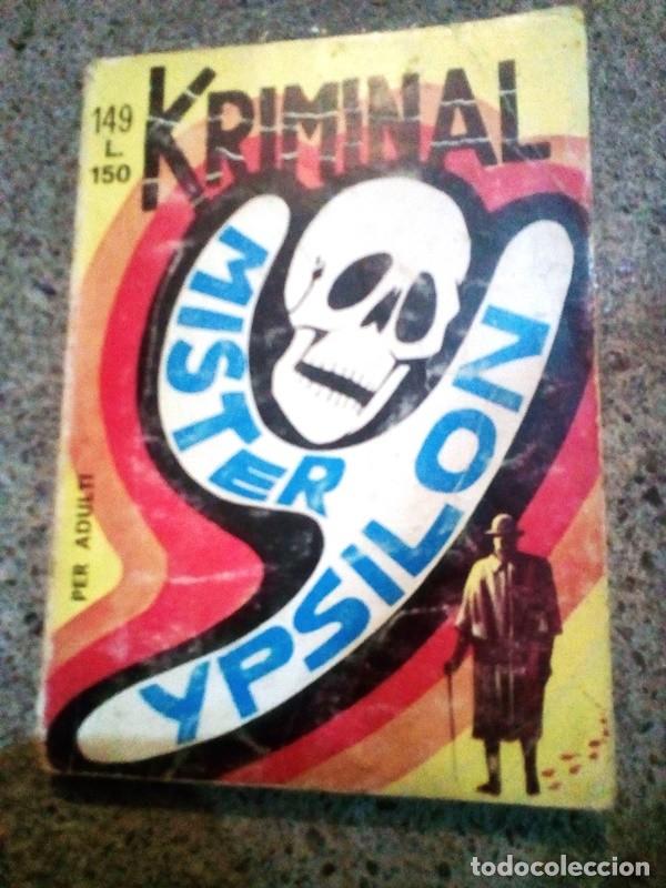 Libros de segunda mano: KRIMINAL N.149 MISTER YPSILON - Foto 1