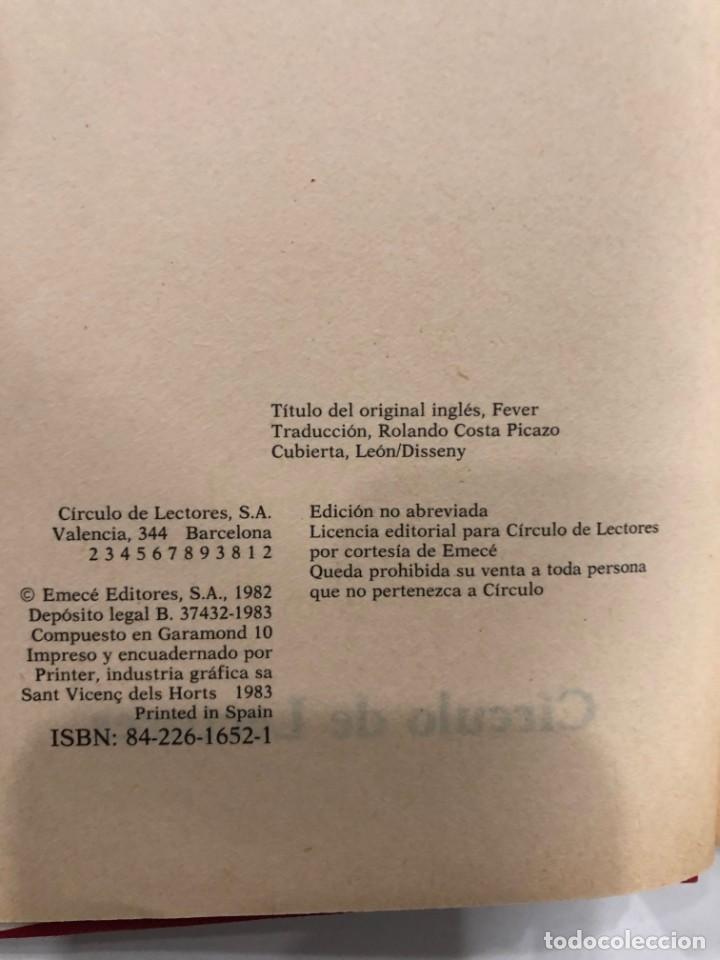 Libros de segunda mano: FIEBRE. ROBIN COOK. CIRCULO DE LECTORES. 1983 - Foto 4