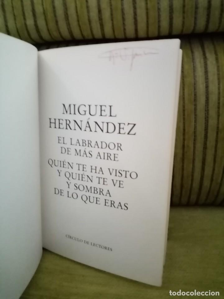 Libros de segunda mano: OBRAS SELECTAS Miguel Hern&aacute;ndez - Foto 4