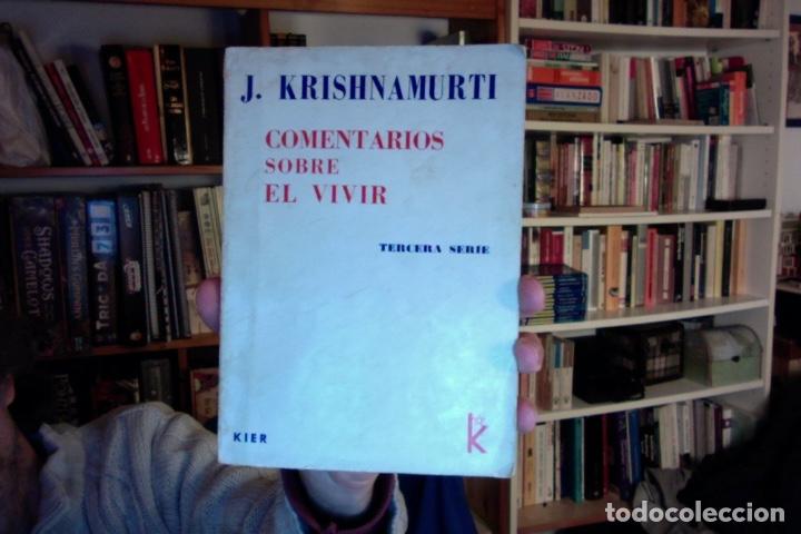 Libros de segunda mano: comentarios sobre el vivir - Foto 1