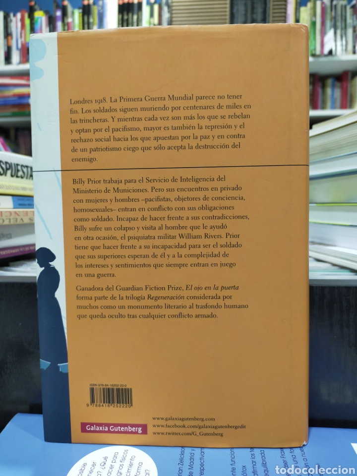 Libros de segunda mano: EL OJO EN LA PUERTA - PAT BARKER - Foto 2